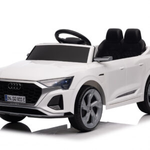 Masinuta electrica pentru copii, telecomanda inclusa, Audi SQ8, 70W 12V, echipare standard, alba