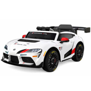 Masinuta electrica pentru copii, Toyota Supra GR, 12V 90W, telecomanda control parental, alba