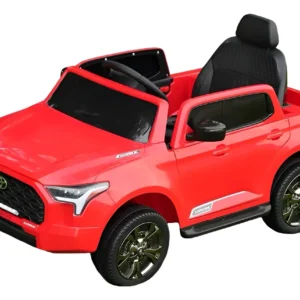 Masinuta electrica pentru copii, Toyota Tundra I-max Force, 12V 80W, echipata premium, rosie