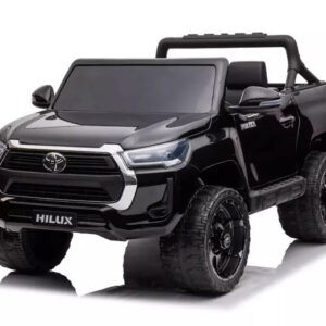 Masinuta electrica Toyota Hilux, noul model, 4×4 180W 12V 14Ah PREMIUM, culoare Negru