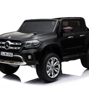 Masinuta electrica pentru copii,  Mercedes X-Class 4×4 180W 12V 14Ah PREMIUM  Negru