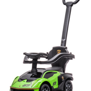 Masinuta premergator pentru copii, 2 in 1, Lamborghini Essenza SCV12, verde