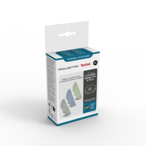 Kit 3 mopuri din microfibra Rowenta ZR185001  compatibile cu aspiratoarele robot X-Plorer Serie S65  S65+  S70  S70+  S140  S140+  S135  S135+  seriil