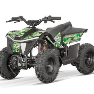 ATV electric NITRO E-QUAD Anaconda VX 800W cu baterie 36V 12Ah Lithium, Army green