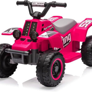 ATV electric pentru fetite, Kinderauto CUBA 35W 6V cu telecomanda inclusa, Rose