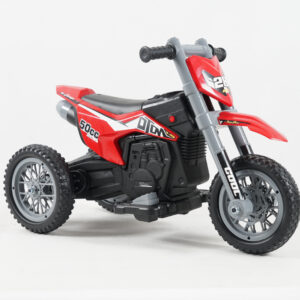 Motocicleta electrica cu 3 roti, Kinderauto Enduro 60W 12V STANDARD, culoare rosu