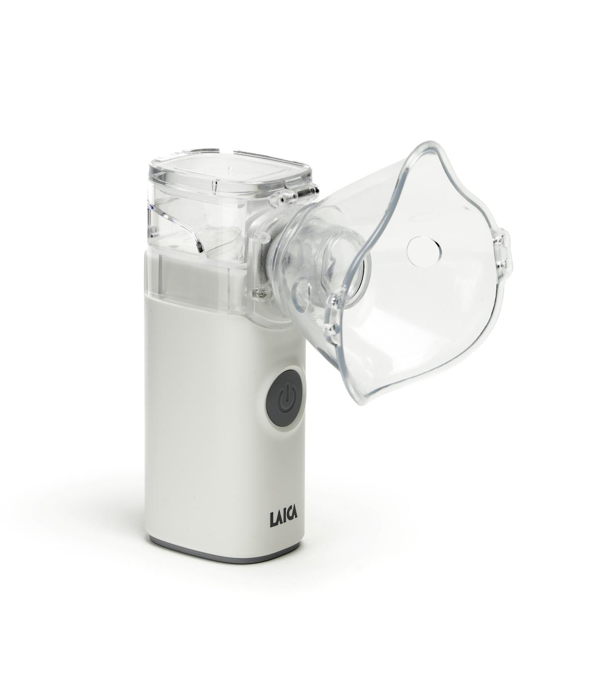 NOU: Aparat de aerosoli portabil Laica NE1012, silentios, copii si adulti, reincarcabil la USB