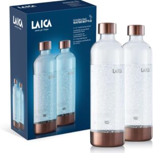 Pachet 2 sticle pentru sifon Laica, 1 litru, AHI0680