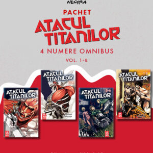 Pachet Atacul Titanilor 4 vol. Omnibus (vol 1-8)