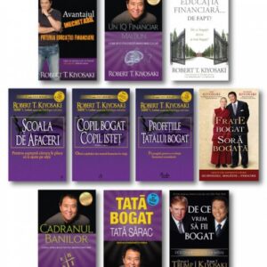 Pachet complet Robert T. Kiyosaki – Set 10 carti