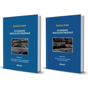 Pachet Ecografie musculoscheletală – Daniela Fodor – Vol. I + Vol. II