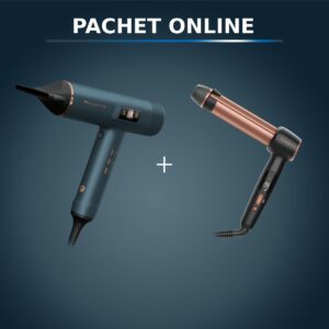 Pachet PROMO Uscator de par Rowenta Maestria For You HY9430E0 & Ondulator de par Rowenta Twist Curl CF4620E0