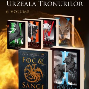 Pachet Urzeala Tronurilor 1-5 + Foc și sânge