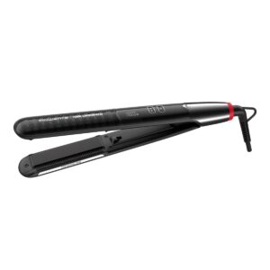 Placă de păr Rowenta X Karl Lagerfeld SF466LF0  înveliș Keratin & Glow  plăci flotante  140 – 210 grade  ecran LCD  negru
