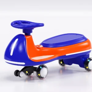 Placa electrica Kinderplay Wiggle CAR 360, pentru copii intre 3 si 7 ani, 12V 90W, orange
