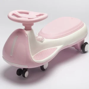 Placa electrica Kinderplay Wiggle CAR 360, pentru copii intre 3 si 7 ani, 12V 90W, roz
