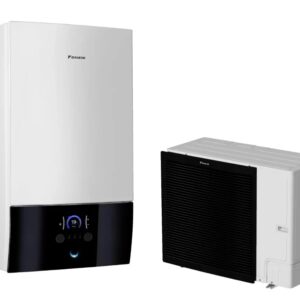 Pompa de caldura Aer-Apa, Daikin 16 kW, pentru incalzire, unitate interioara, Daikin, Altherma 3 R F EBBH16D6V, cu incalzitor electric rezerva de 6 kW + unitatea exterioara, ERLA16DV3, Daikin, A3RF, 230V/32A, MONOFAZAT