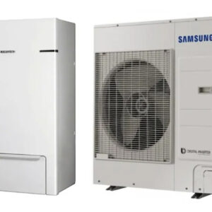 Pompa de caldura aer-apa Samsung 9 kW pentru incalzire si racire, split, trifazata, R32, clasa energetica A+++