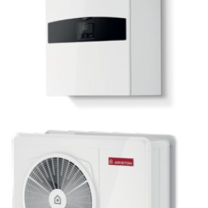 Pompa de Caldura Aer-Apa Inverter Split Ariston NIMBUS PLUS 80 ST NET, 8 kW, unitate externa cu schimbator Inox, compresor dublu rotativ, TRIFAZAT