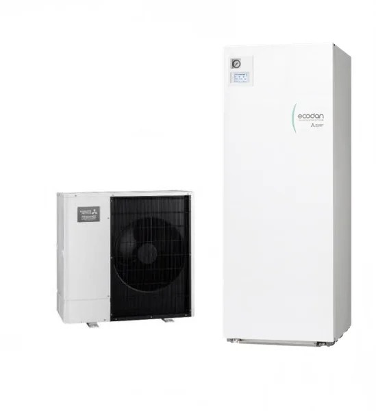 Pompa de caldura Mitsubishi Electric Zubadan Hydrotank Reversibil ERST20F-YM9E+PUZ-SHWM80YAA 8 kW