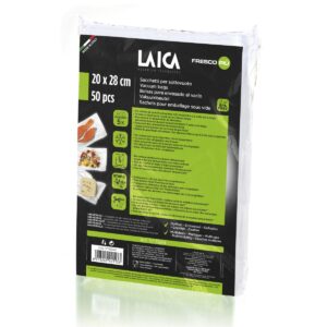 Pungi pentru vidat alimente, 20×28 cm, Laica VT3504, 50 pungi