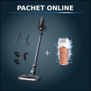 Pachet PROMO Rowenta Aspirator vertical fără fir X-Pert 6.60 Essential RH6838WO si Epilator Aqua Soft EP4920F0  4 accesorii