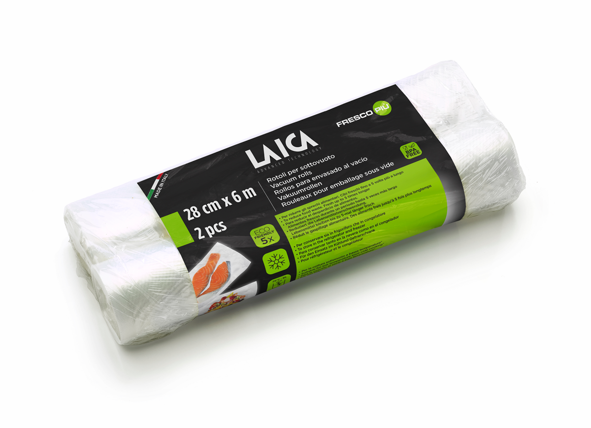 Role pentru vidat alimente, 28 x 600 cm, Laica VT3509