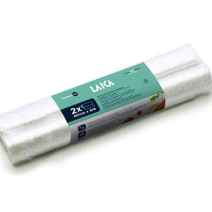 Role pentru vidat alimente, 40 x 600 cm, Laica VT3515, 2 role