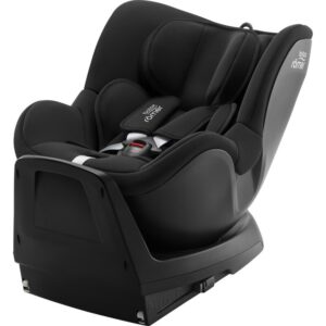 Scaun auto rotativ, 360º, Britax Römer, Cu baza inclusa, 0 luni – 4 ani, ISOFIX, DUALFIX PLUS, Space Black