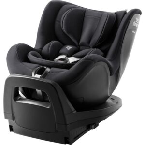 Scaun auto rotativ cu baza, Britax Römer, 0 luni – 4 ani, Isofix, DUALFIX PRO i-Size, Deep Black