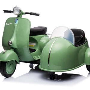 Scuter electric cu atasament Piaggio VESPA 150 VL1T 110W 12V 10Ah, culoare verde