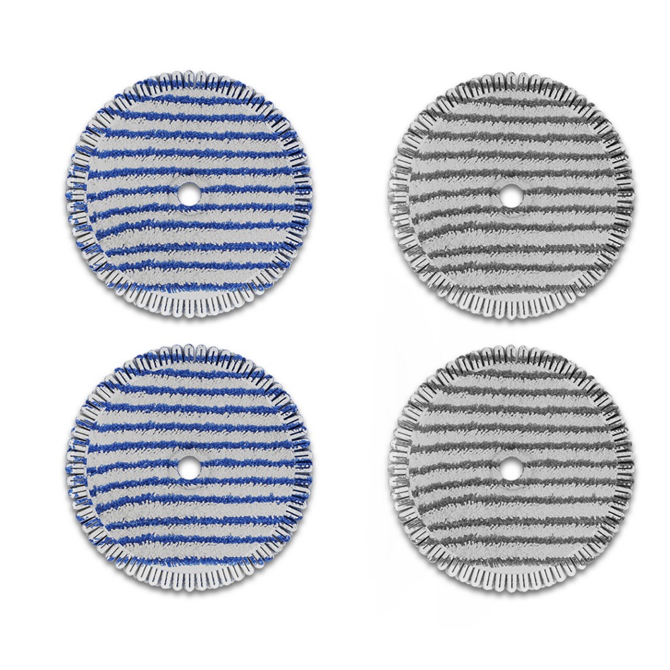 Kit 4 mopuri din microfibra Rowenta ZR009503 compatibil cu capul de aspirare AeroSpin Head al aspiratorului vertical Rowenta X-Force Flex 12.60 NEO s