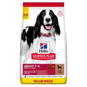 Hrana uscata caini, Hill’s Science Plan Canine Adult Medium Lamb & Rice Transit Value Pack, 18 kg