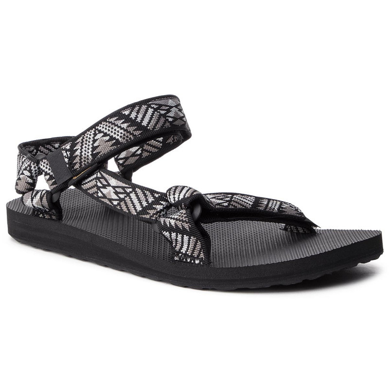 Sandale Teva Original Universal Men Negru - Boomerang Black/White - Image 2