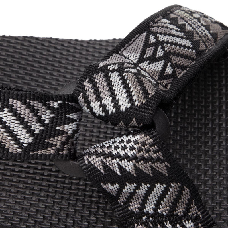 Sandale Teva Original Universal Men Negru - Boomerang Black/White - Image 3