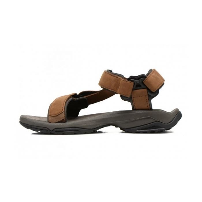 Sandale Teva Terra Fi Lite Leather Men Maro - Brown - Image 3