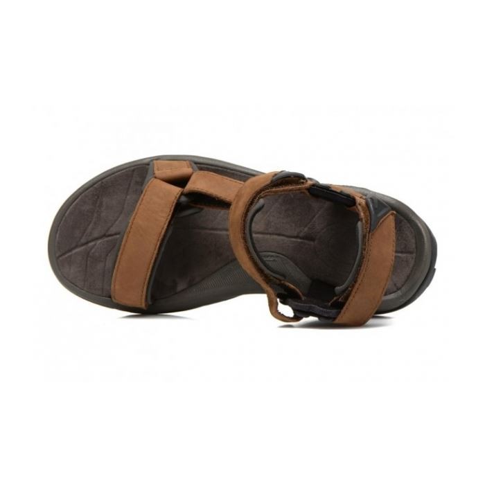 Sandale Teva Terra Fi Lite Leather Men Maro - Brown - Image 4