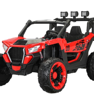 UTV electric 4×4, pentru 2 copii, Kinderauto RZR2000, 180W, 12V, echipare PREMIUM, rosu