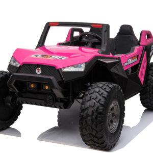 UTV electric copii BJX1928, tractiune 4×4, 300W putere, 24V, echipare PREMIUM, roz