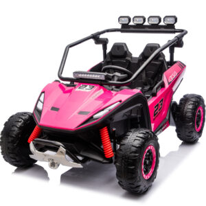 UTV electric pentru 2 copii, Kinderauto Vector Dune-Buggy, 300W, 24V, echipare premium, roz