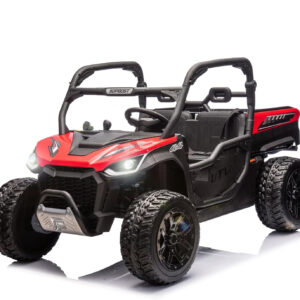 UTV electric pentru 2 copii Kinderauto Ranger 4×4 Sport 300W 24V premium, culoare rosie