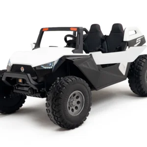 UTV electric pentru 4 copii, Kinderauto Buggy XXL , 500W 24V 14Ah, culoare alba