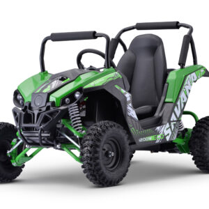UTV electric pentru copii NITRO GoKid Savana 1200W 48V cu diferential, culoare Verde