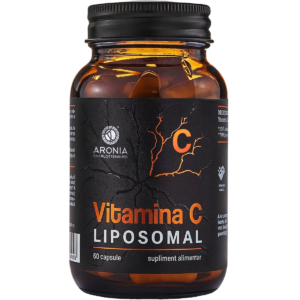 Vitamina C Lipozomală la 1000mg — 60 capsule cu capacitate de absorbție de peste 99% în organism