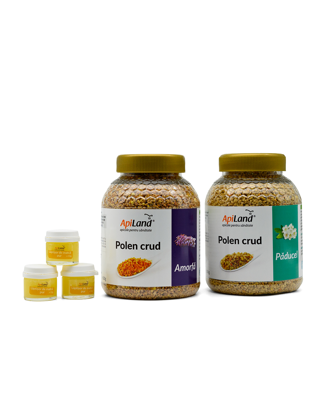 Kit Antistres cu lăptișor de matcă PUR și polen crud - Default Title