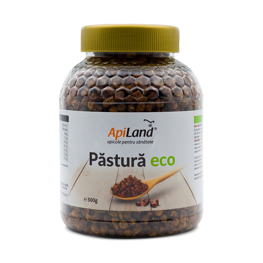 Păstură de albine Apiland ECO 500g, 100% Naturală, pentru anemii - Default Title