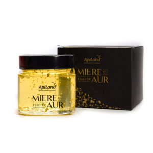 Miere cu fulgi de aur – 300g – Default Title