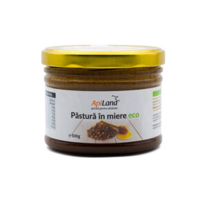Păstură în miere Apiland ECO 500g, pentru protecție imunitară – Default Title