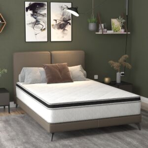 Saltea cu arcuri SomnART FERMO 180×200, înălțime 30 cm, superortopedica, husă matlasată, duritate ferma