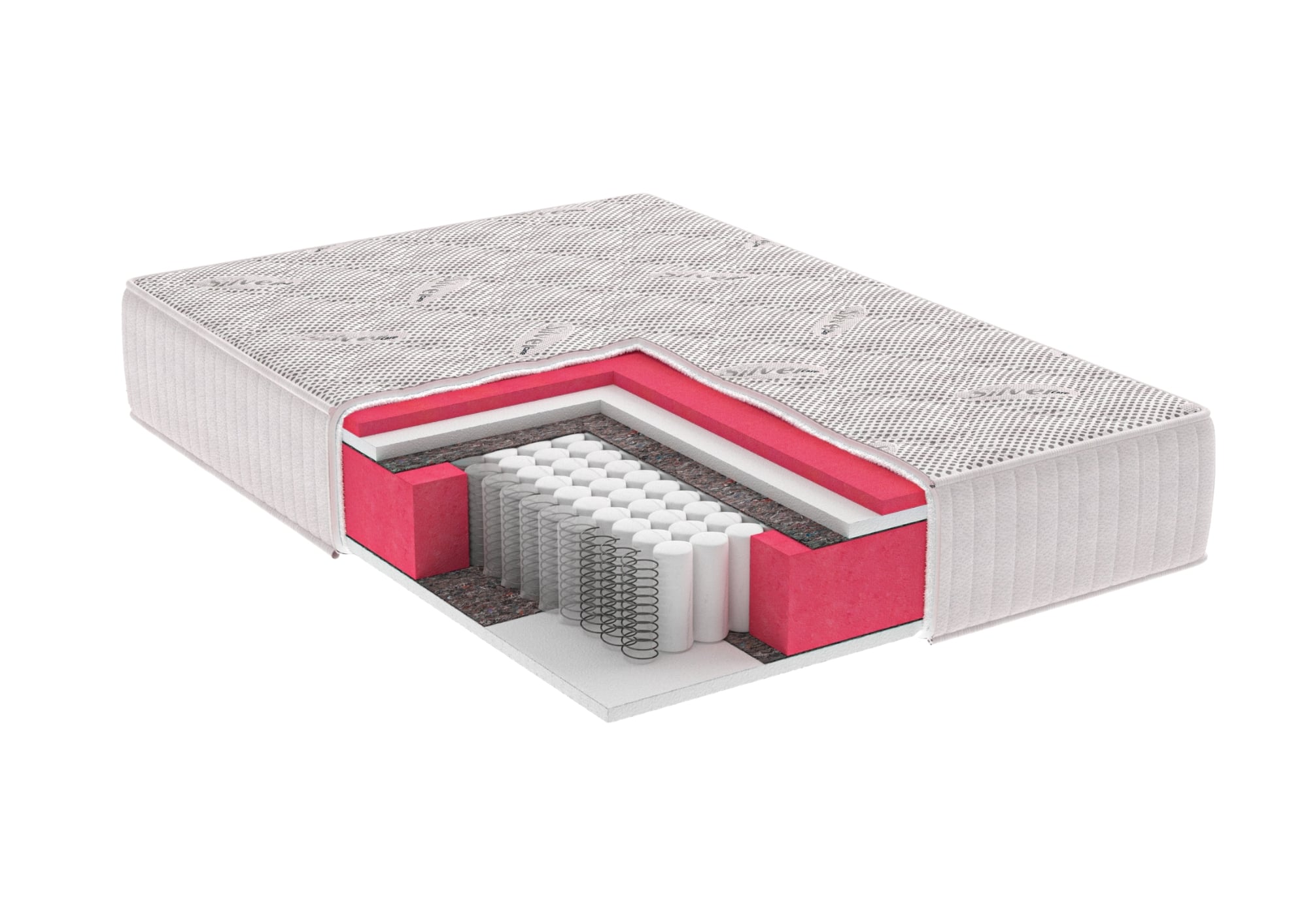 Pachet Promo: Saltea Silver Evolution Pocket Spring 180x200x30 + Pilota bumbac Stelute 200×220 + 2 Perne bumbac Stelute 50×70 - Image 3